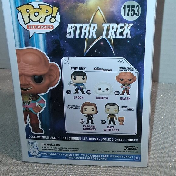 Funko Pop! TV Star Trek Deep Space Nine Quark #1753 science fiction Nerd Gift - Picture 4 of 5